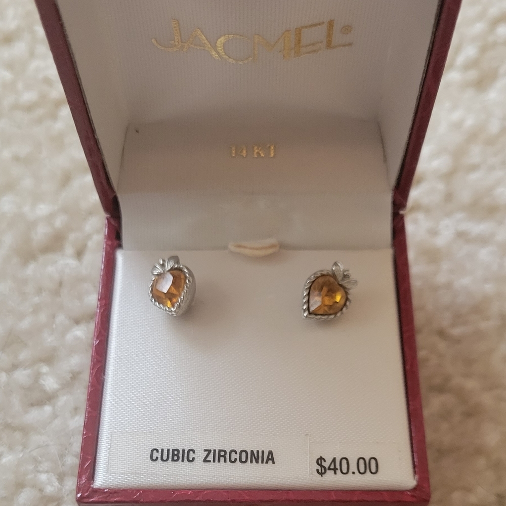 Citrine earrings